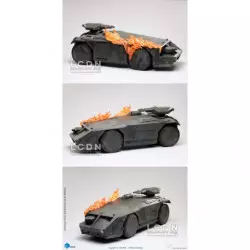 Aliens Burning M577 APC Armored Personnel Carrier Réplique PVC 1/18 40cm