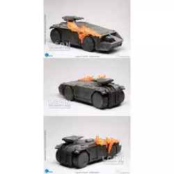 Aliens Burning M577 APC Armored Personnel Carrier Réplique PVC 1/18 40cm