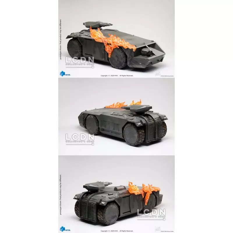 Aliens Burning M577 APC Armored Personnel Carrier Réplique PVC 1/18 40cm