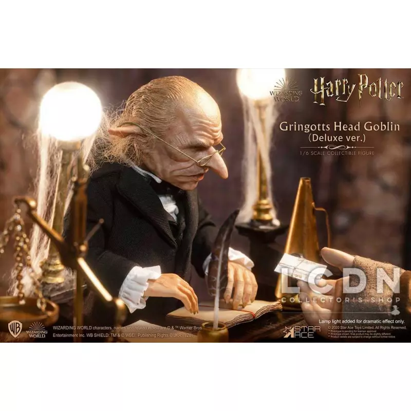 Harry Potter My Favourite Movie Action Figure 1/6 Gringotts Head Goblin Deluxe Version 20 cm