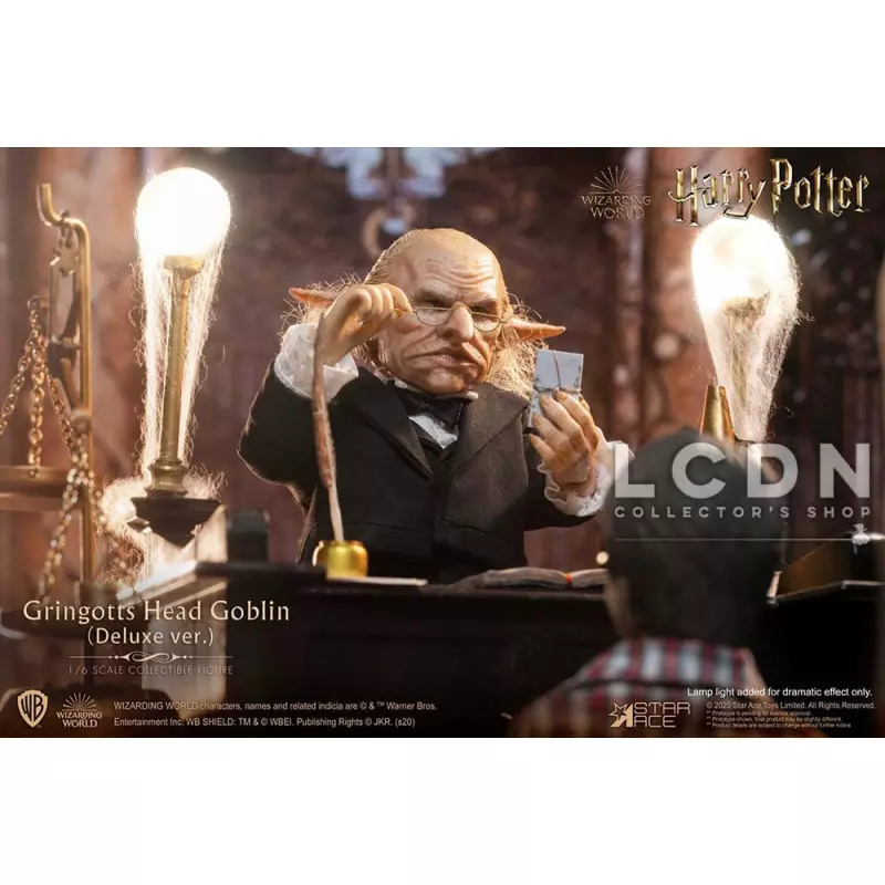 Harry Potter My Favourite Movie Action Figure 1/6 Gringotts Head Goblin Deluxe Version 20 cm