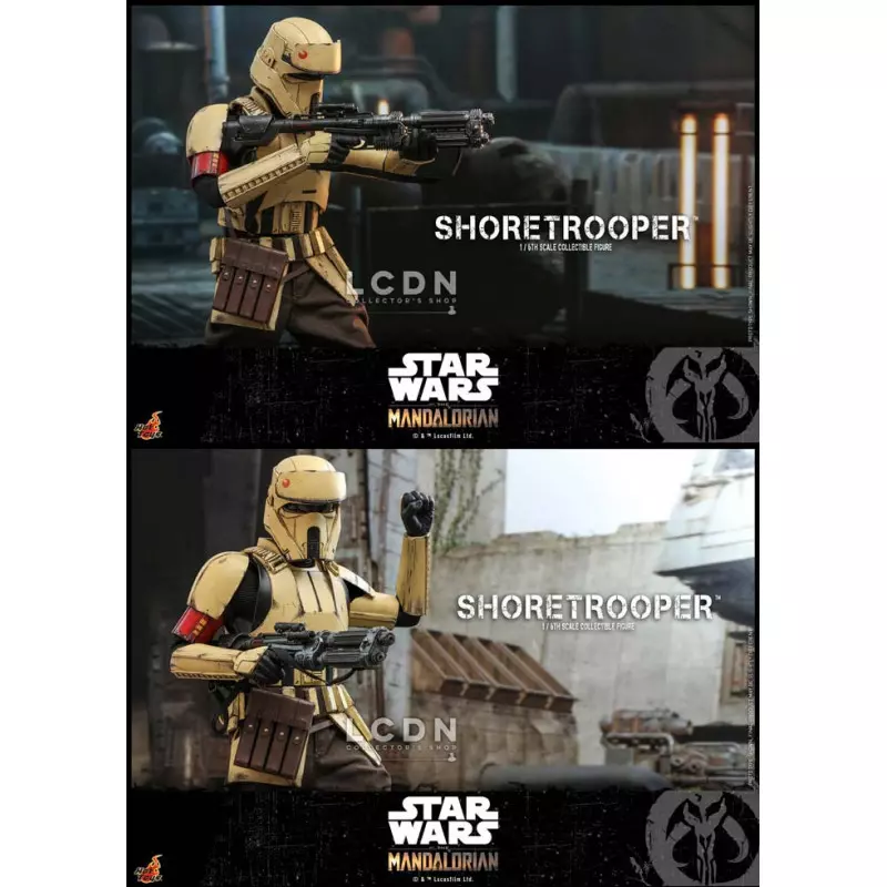 Hot Toys TMS031 Star Wars The Mandalorian Shoretrooper 1/6 Collectible Figurine 30cm