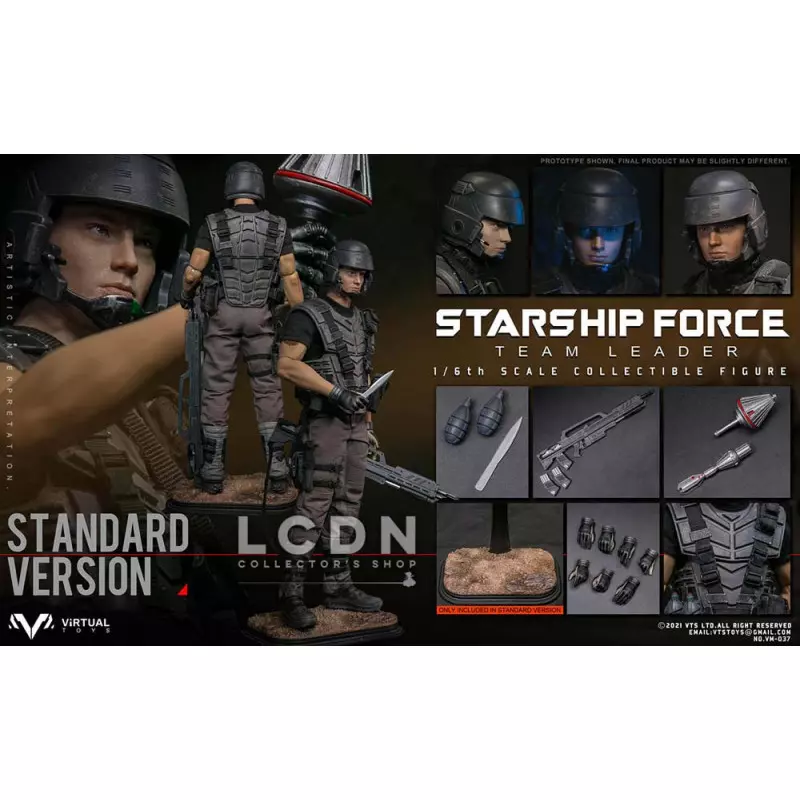 Starship Force Team Leader 1/6 Action Figure 30cm VTS TOYS VM037