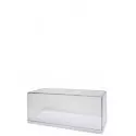 1/24 Display case vitrine box Showcase Show case (White base) 27cm