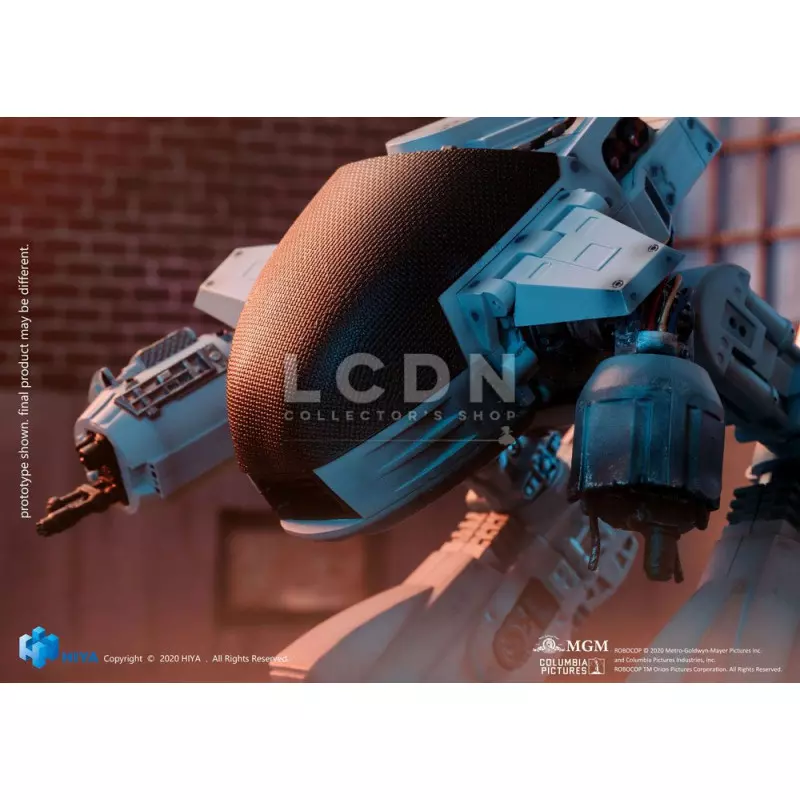 Robocop Exquisite Mini 1/18 Action Figurine ED209 15 cm avec son Battle Damaged Version