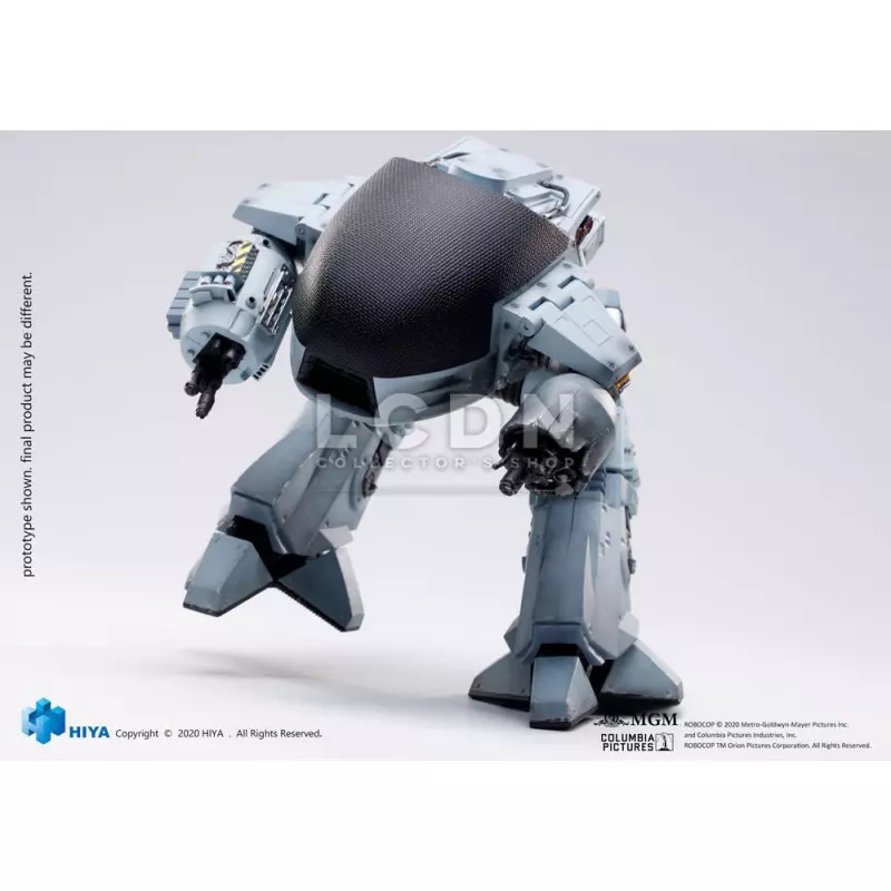 Robocop Exquisite Mini 1/18 Action Figurine ED209 15 cm avec son Battle Damaged Version