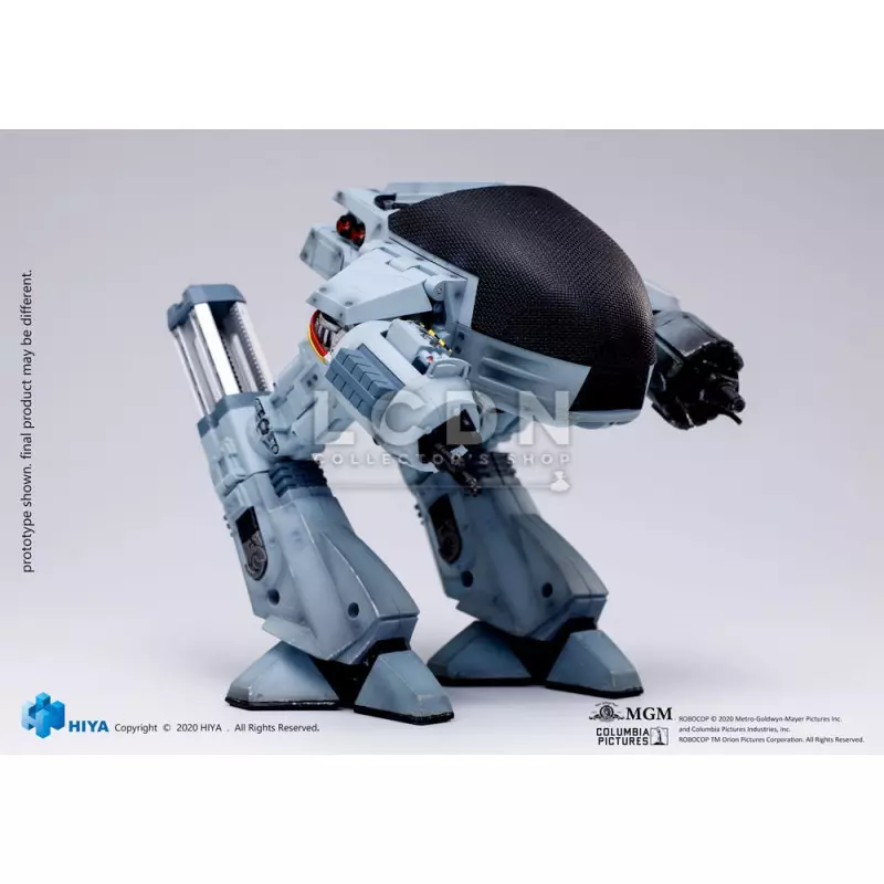 Robocop Exquisite Mini 1/18 Action Figurine ED209 15 cm avec son Battle Damaged Version