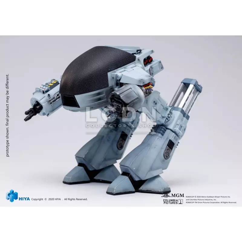Robocop Exquisite Mini 1/18 Action Figurine ED209 15 cm avec son Battle Damaged Version