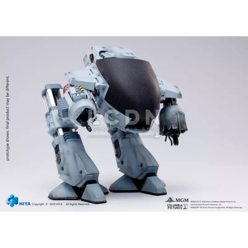 Robocop Exquisite Mini 1/18 Action Figurine ED209 15 cm avec son Battle Damaged Version