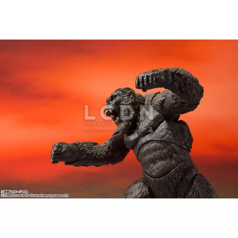 Godzilla vs. Kong 2021 S.H. MonsterArts Action Figure Kong 15 cm