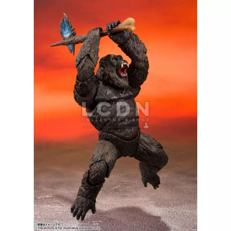 Godzilla vs. Kong 2021 S.H. MonsterArts Action Figure Kong 15 cm
