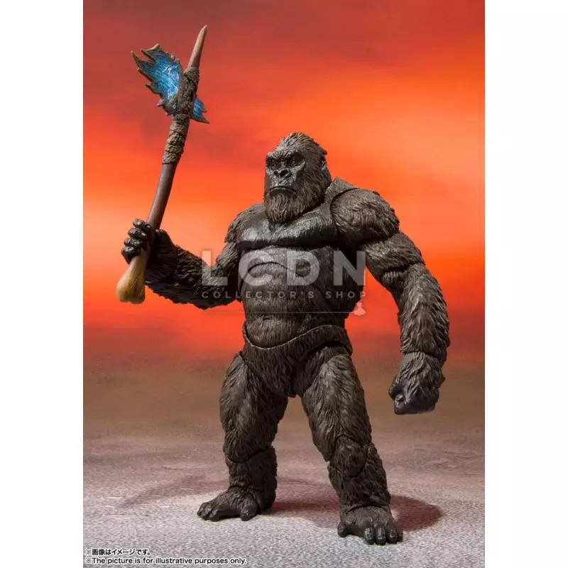 Godzilla vs. Kong 2021 S.H. MonsterArts Action Figure Kong 15 cm
