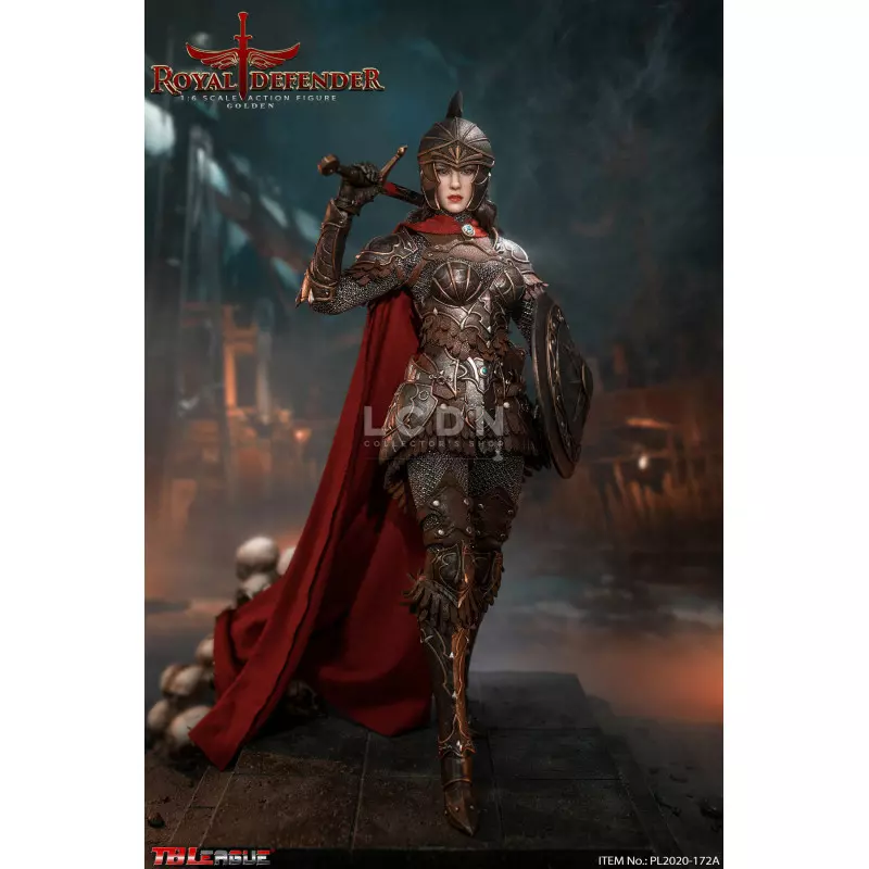 Royal Defender-Golden Long Hair 1/6 Action Figurine 30cm TBLEAGUE PL2020-172A