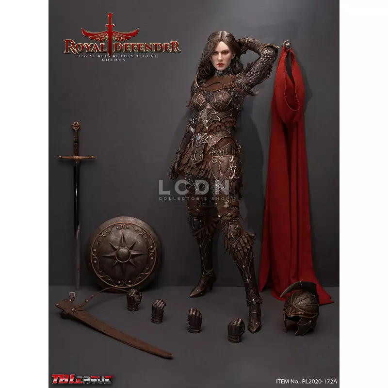 Royal Defender-Golden Long Hair 1/6 Action Figurine 30cm TBLEAGUE PL2020-172A