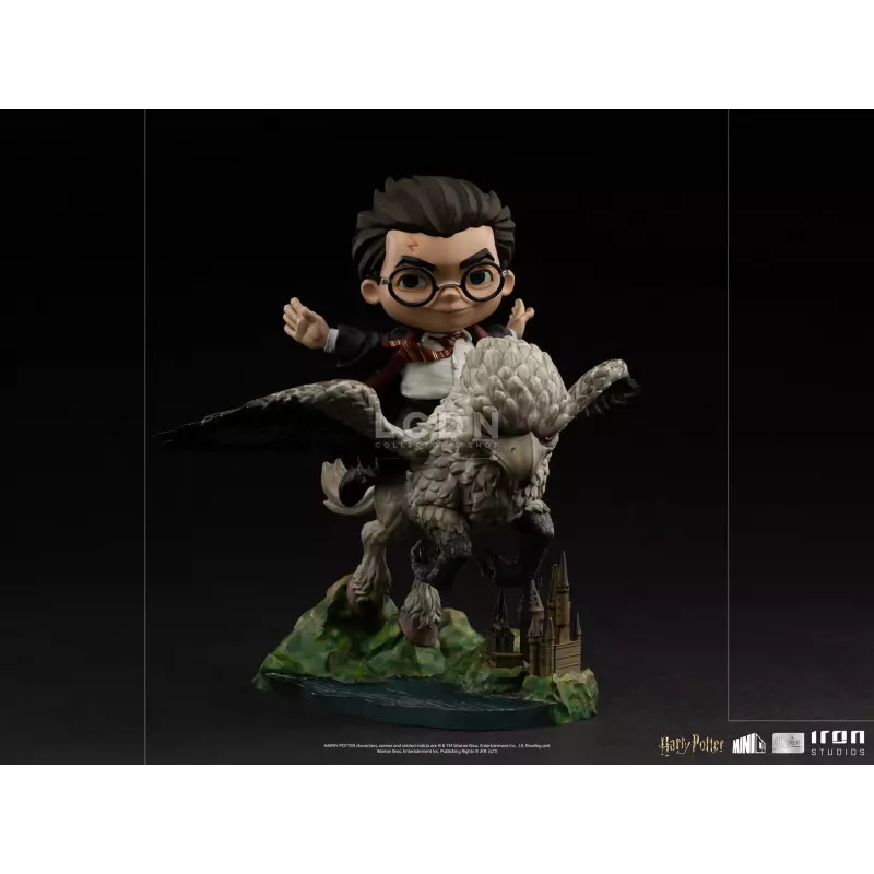 Harry Potter Mini Co. Illusion PVC Figurine Harry Potter &amp; Ventdebout ( Buckbeak ) 16 cm
