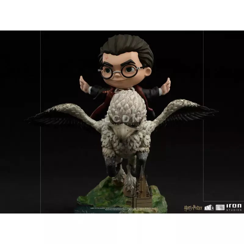 Harry Potter Mini Co. Illusion PVC Figurine Harry Potter &amp; Ventdebout ( Buckbeak ) 16 cm