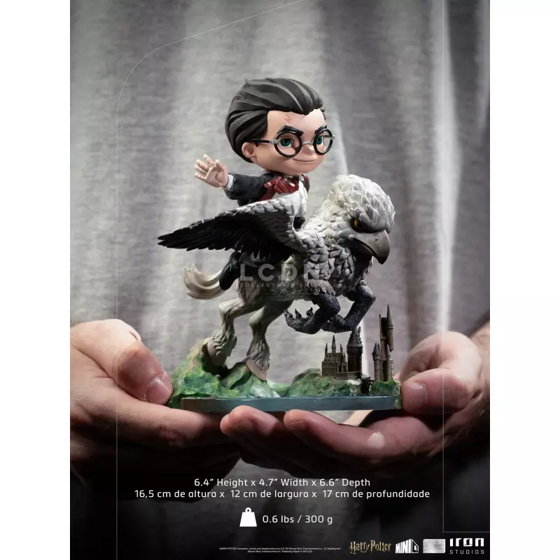 Harry Potter Mini Co. Illusion PVC Figurine Harry Potter &amp; Ventdebout ( Buckbeak ) 16 cm