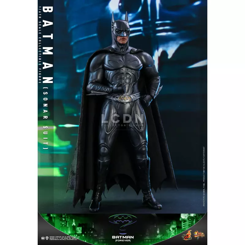 Hot Toys MMS593 Batman Forever Batman ( Sonar Suit ) Val Kilmer 1/6 Collectible Figure 32cm