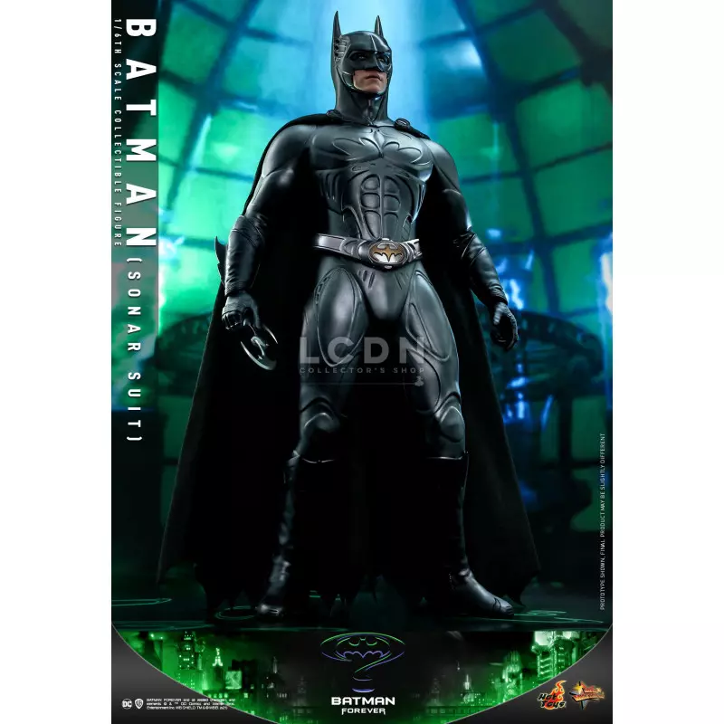 Hot Toys MMS593 Batman Forever Batman ( Sonar Suit ) Val Kilmer 1/6 Collectible Figure 32cm