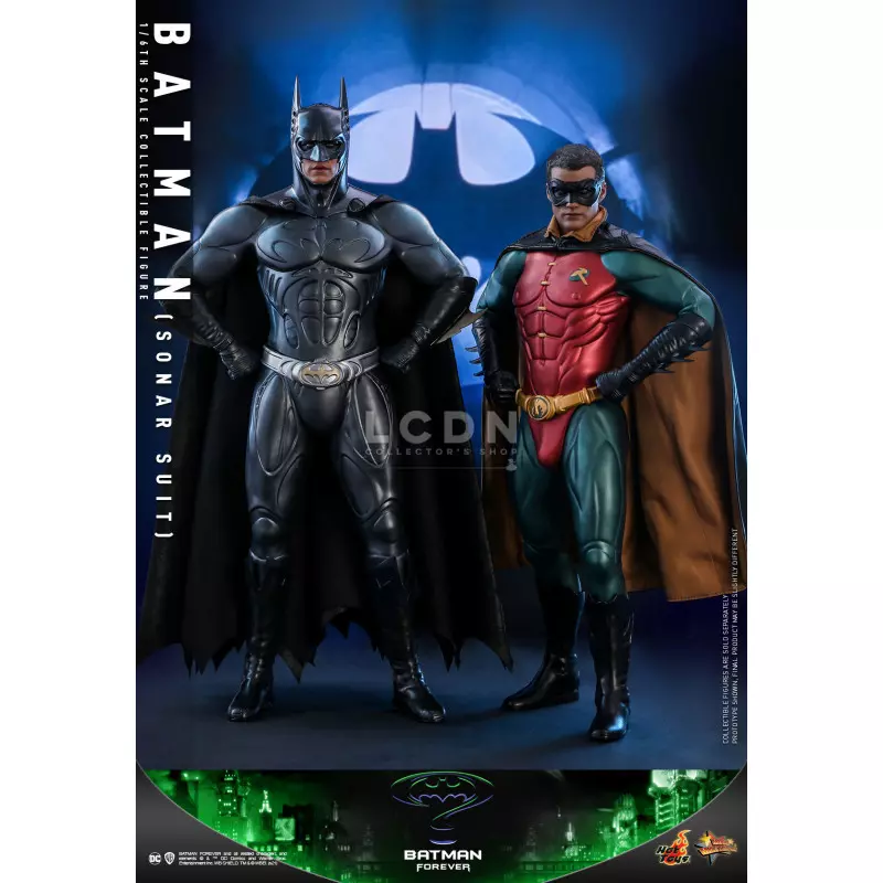 Hot Toys MMS593 Batman Forever Batman ( Sonar Suit ) Val Kilmer 1/6 Collectible Figure 32cm