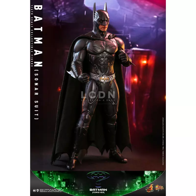 Hot Toys MMS593 Batman Forever Batman ( Sonar Suit ) Val Kilmer 1/6 Collectible Figure 32cm