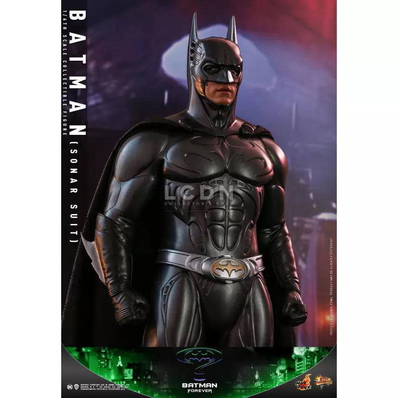 Hot Toys MMS593 Batman Forever Batman ( Sonar Suit ) Val Kilmer 1/6 Collectible Figure 32cm