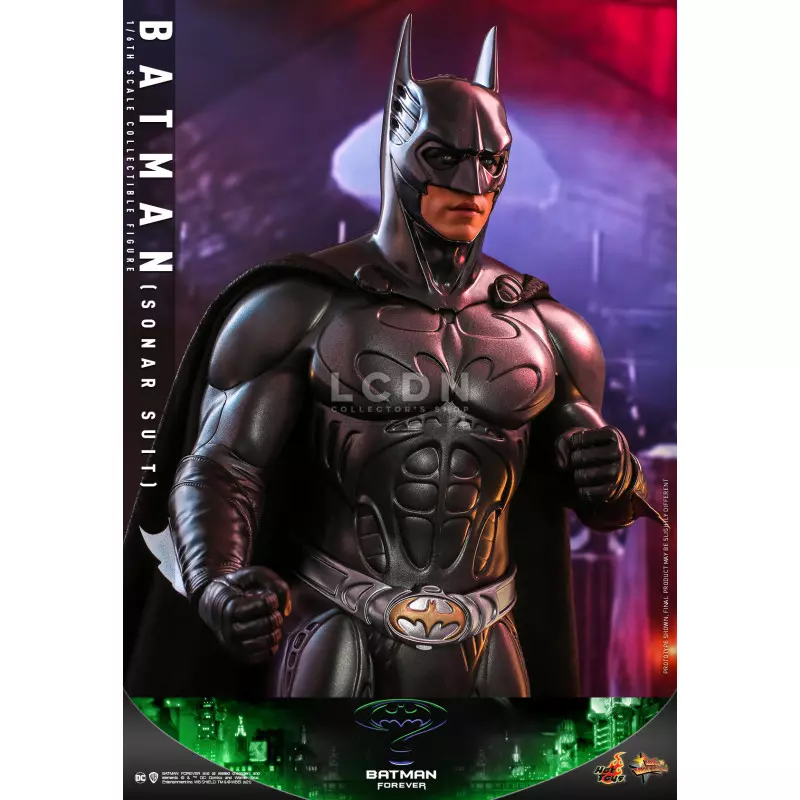 Hot Toys MMS593 Batman Forever Batman ( Sonar Suit ) Val Kilmer 1/6 Collectible Figure 32cm