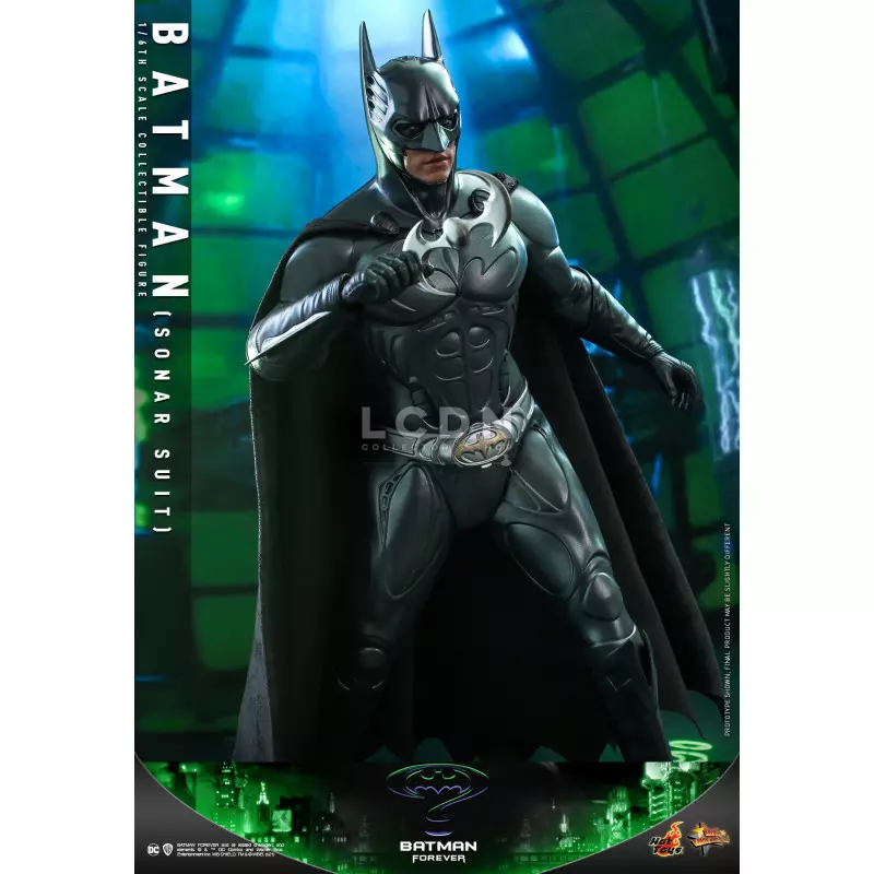 Hot Toys MMS593 Batman Forever Batman ( Sonar Suit ) Val Kilmer 1/6 Collectible Figure 32cm