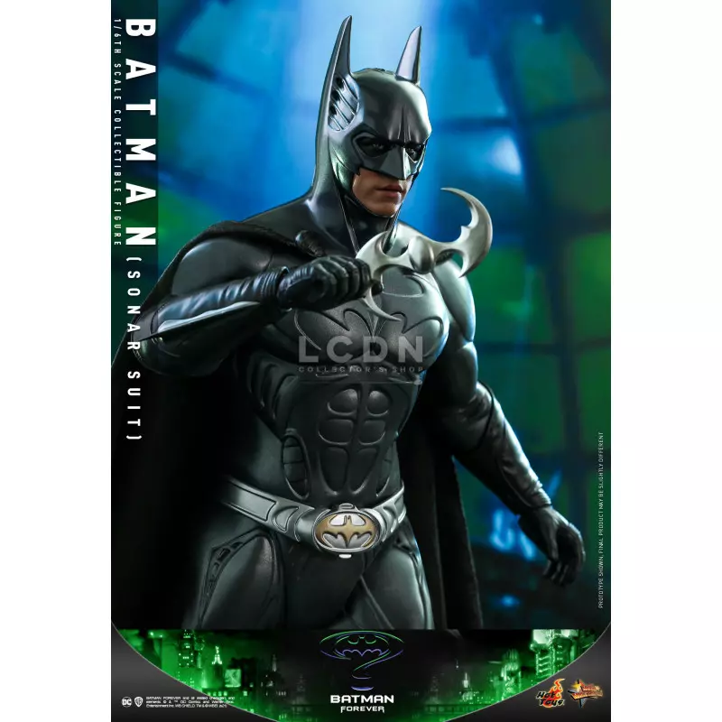 Hot Toys MMS593 Batman Forever Batman ( Sonar Suit ) Val Kilmer 1/6 Collectible Figure 32cm
