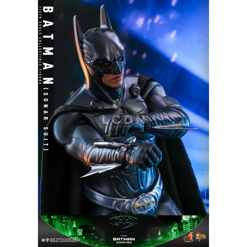 Hot Toys MMS593 Batman Forever Batman ( Sonar Suit ) Val Kilmer 1/6 Collectible Figure 32cm
