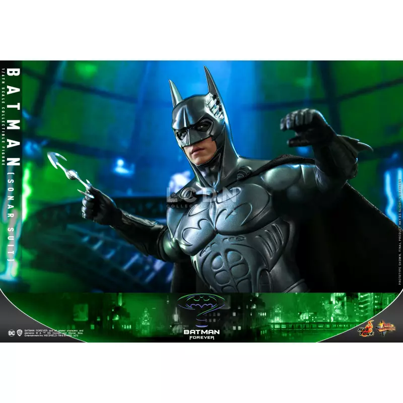 Hot Toys MMS593 Batman Forever Batman ( Sonar Suit ) Val Kilmer 1/6 Collectible Figure 32cm