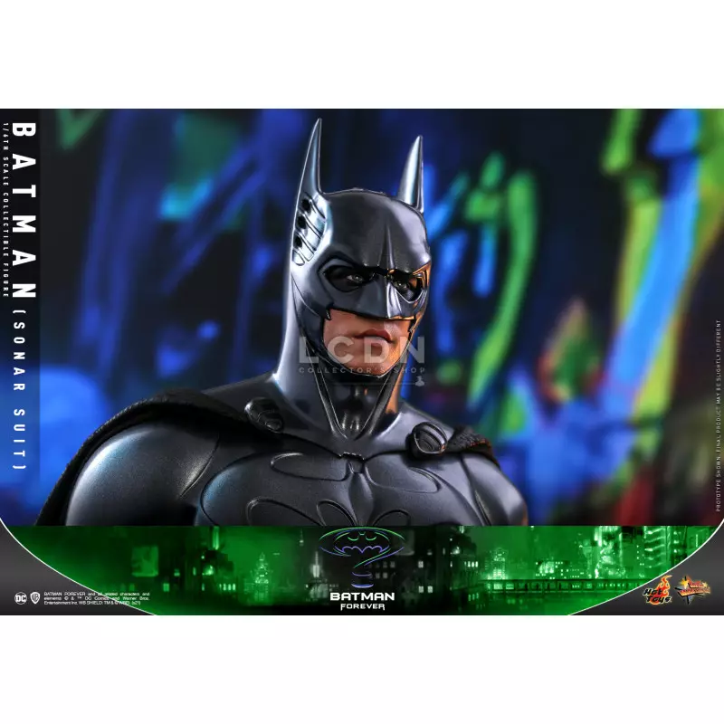Hot Toys MMS593 Batman Forever Batman ( Sonar Suit ) Val Kilmer 1/6 Collectible Figure 32cm