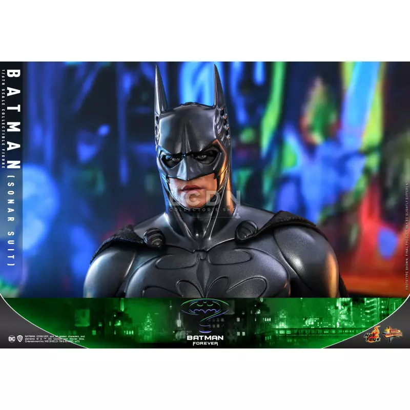 Hot Toys MMS593 Batman Forever Batman ( Sonar Suit ) Val Kilmer 1/6 Collectible Figure 32cm