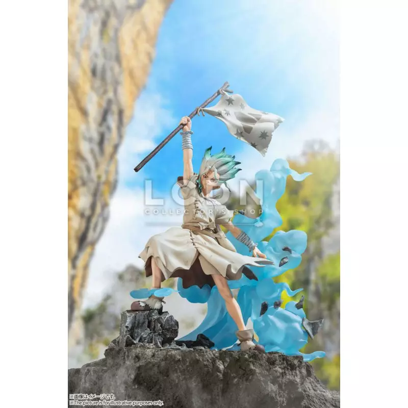 Dr. Stone Figuarts ZERO PVC Statue Ishigami Senku 29 cm