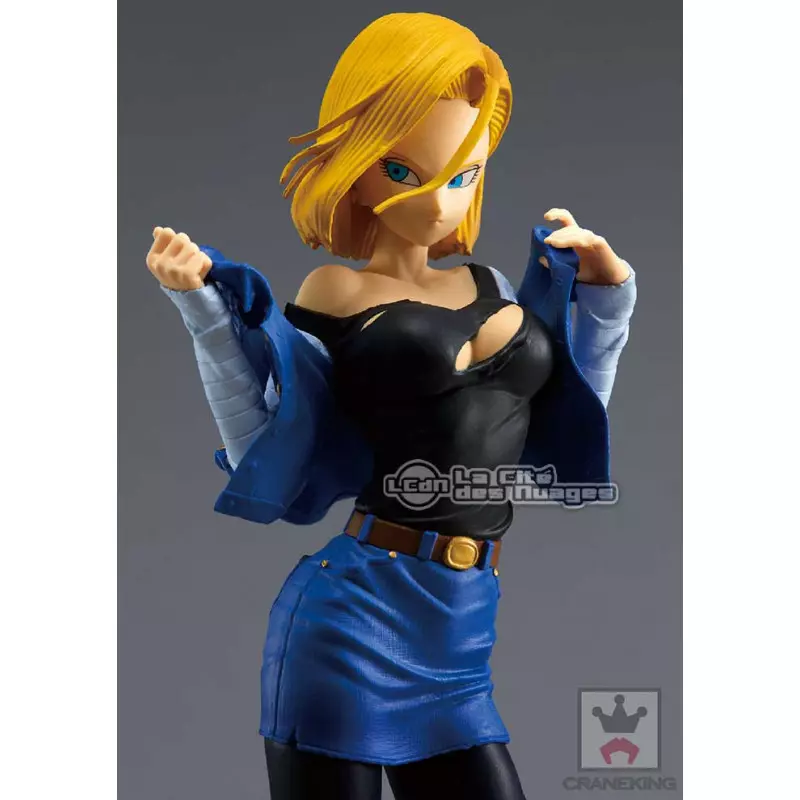 Dragon Ball Z Glitter & Glamours Android No. 18 Blue Color