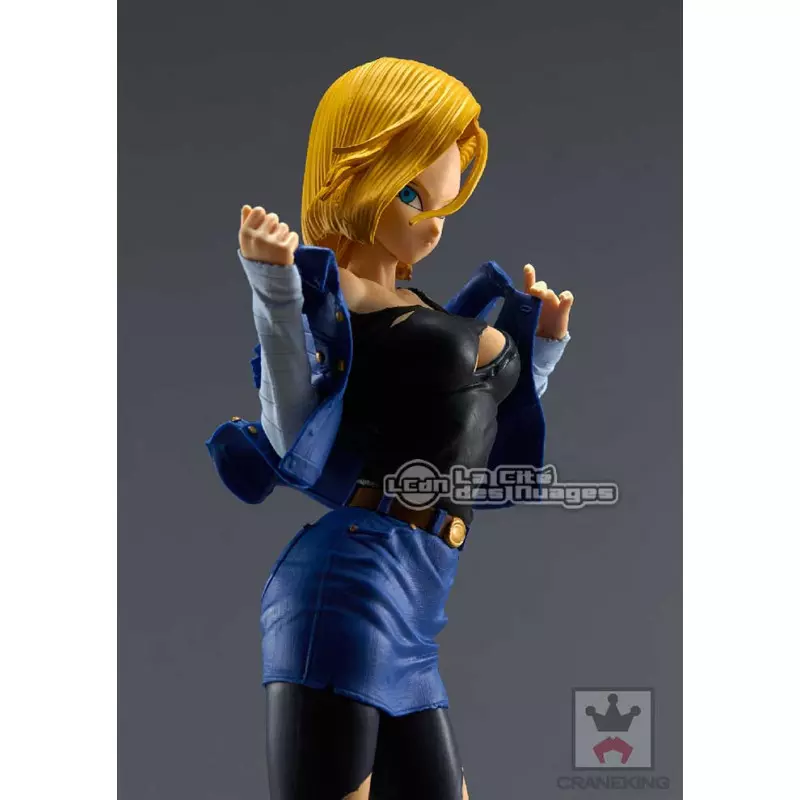 Dragon Ball Z Glitter & Glamours Android No. 18 Blue Color