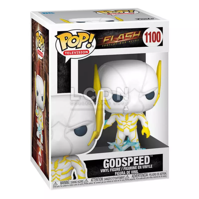 DC Comics POP! Heroes The Flash Godspeed Vinyl Figurine 10cm n°1100