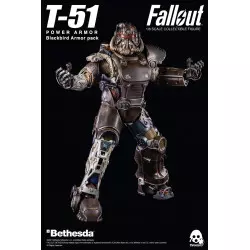Fallout 4 accessoires pour 1/6 figurine T-51 Power Armor Blackbird Armor Pack