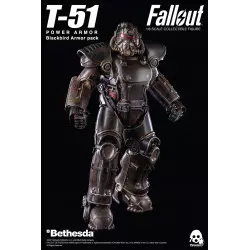Fallout 4 accessoires pour 1/6 figurine T-51 Power Armor Blackbird Armor Pack