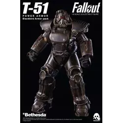 Fallout 4 accessoires pour 1/6 figurine T-51 Power Armor Blackbird Armor Pack