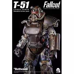 Fallout 4 accessoires pour 1/6 figurine T-51 Power Armor Blackbird Armor Pack