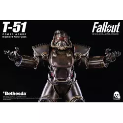 Fallout 4 accessoires pour 1/6 figurine T-51 Power Armor Blackbird Armor Pack