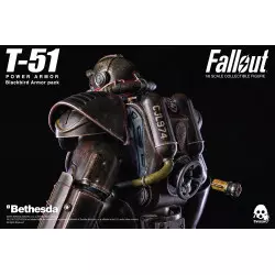 Fallout 4 accessoires pour 1/6 figurine T-51 Power Armor Blackbird Armor Pack