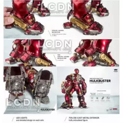 Iron Man Mark 44 Hulkbuster 1/12 Diecast Action Figurine 28cm