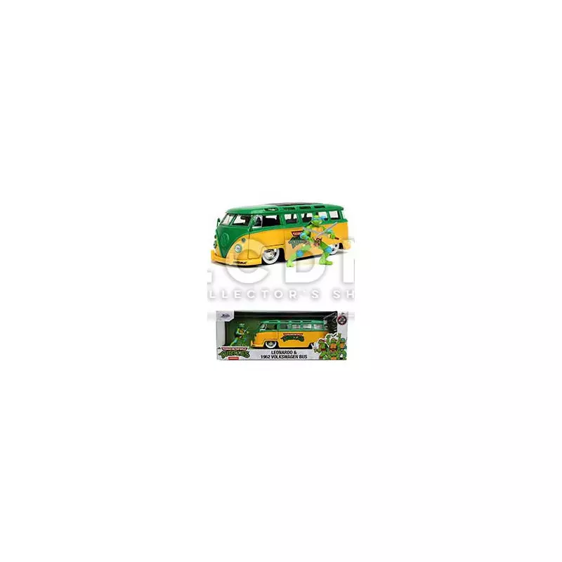 Les Tortues Ninja TMNT 1962 VW Volkswagen Bus T1 1/24 avec