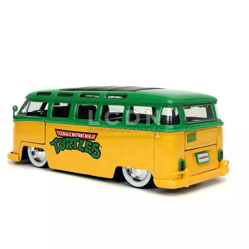 Miniature VW T1 bus Volkswagen vert en métal (7 cm)