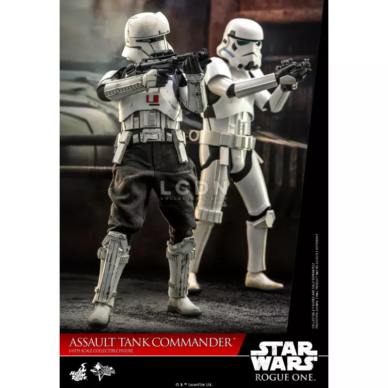 Hot Toys MMS587 Rogue One A Star Wars Story Assault Tank Commander 1/6 Collectible Figurine 30cm