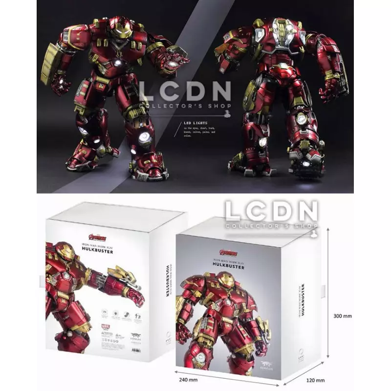 Avengers L'ère d'Ultron - Pack 2 figurines métal Hulk vs Hulkbuster 11 cm -  Figurine-Discount