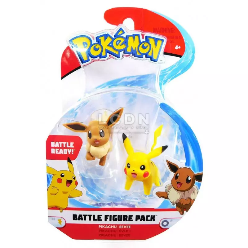 Pokemon - coffret de 4 figurines - 7 cm, figurines