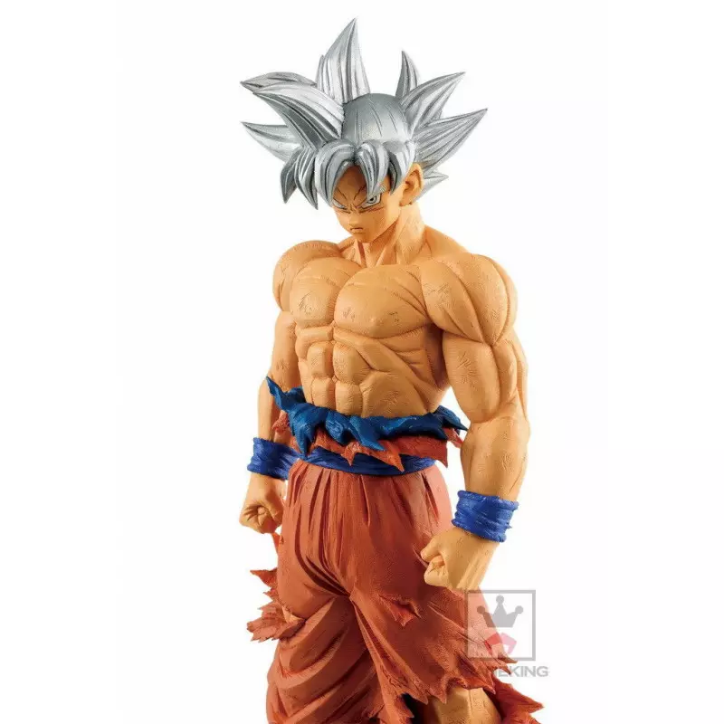 Statue Dragon Ball Son Goku Ultra instinct avec socle PVC 38 cm